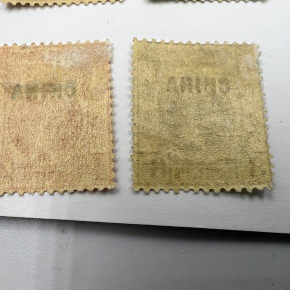 Rare ! Hong Kong China 1917-1927 Set of 5 SG18-28 Fine LMM - Picture 7 of 7